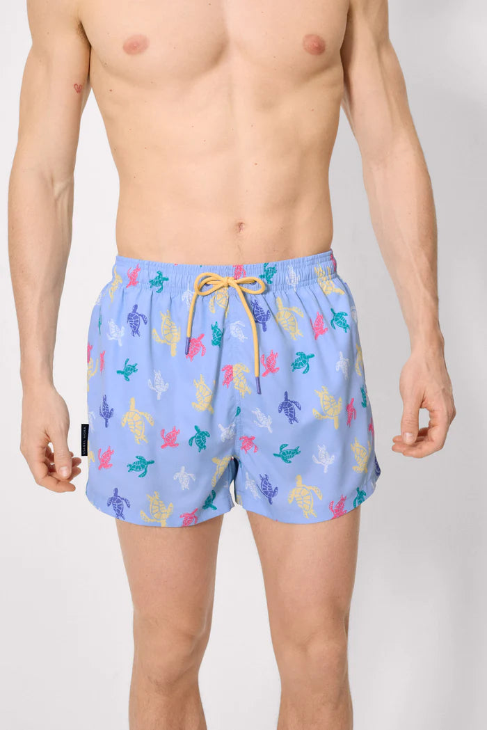Bañador Sea Turtles Sky Blue 🐢🌊
