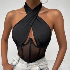 ✨ Top Corset Noir – Elegancia que Cautiva