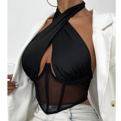 ✨ Top Corset Noir – Elegancia que Cautiva