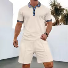 👕☀️ Conjunto Casual de Dos Piezas para Hombre ☀️🩳