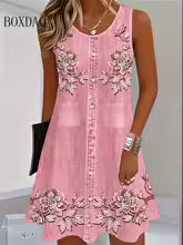 🌸 Vestido Floral Elegance™ – Comodidad, Estilo y Frescura en una Sola Prenda