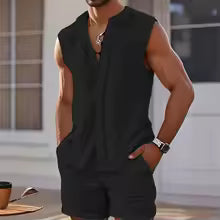 ☀️ Conjunto Breeze Evaronh@ – Elegancia Relajada para el Hombre Moderno
