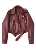 Belted Moto Jacket