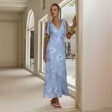 🌼 Vestido Largo Estampado en varios colores