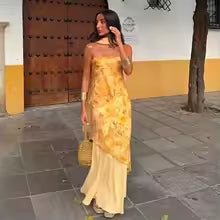 🌼 Vestido Largo Estampado en varios colores