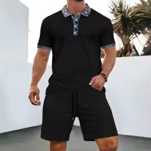👕☀️ Conjunto Casual de Dos Piezas para Hombre ☀️🩳