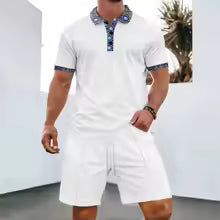 👕☀️ Conjunto Casual de Dos Piezas para Hombre ☀️🩳