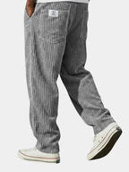 👖 Pantalón de Lino Rayado Premium