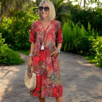 🌸 Vestido Floral Elegante para Mujer | Frescura, Estilo y Comodidad en Cada Paso